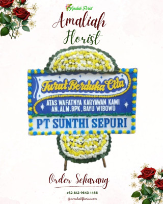 Papan Bunga Duka di Bandunggede